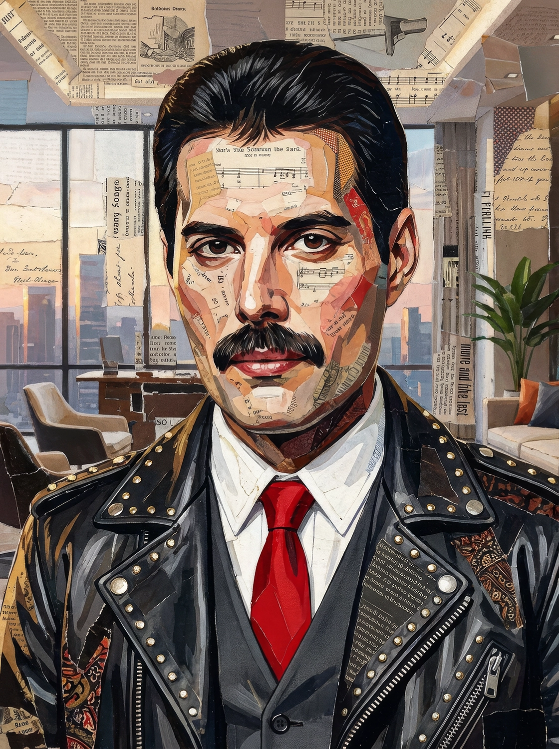 Freddie at the Office